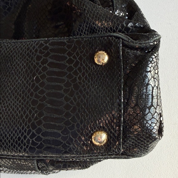 Michael Kors Black Python Handbag - Picture 10 of 11